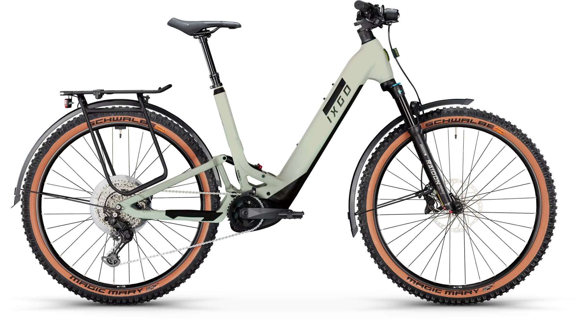 IXGO MTF-E THREE Fullsuspention 27,5" Frost Wave L