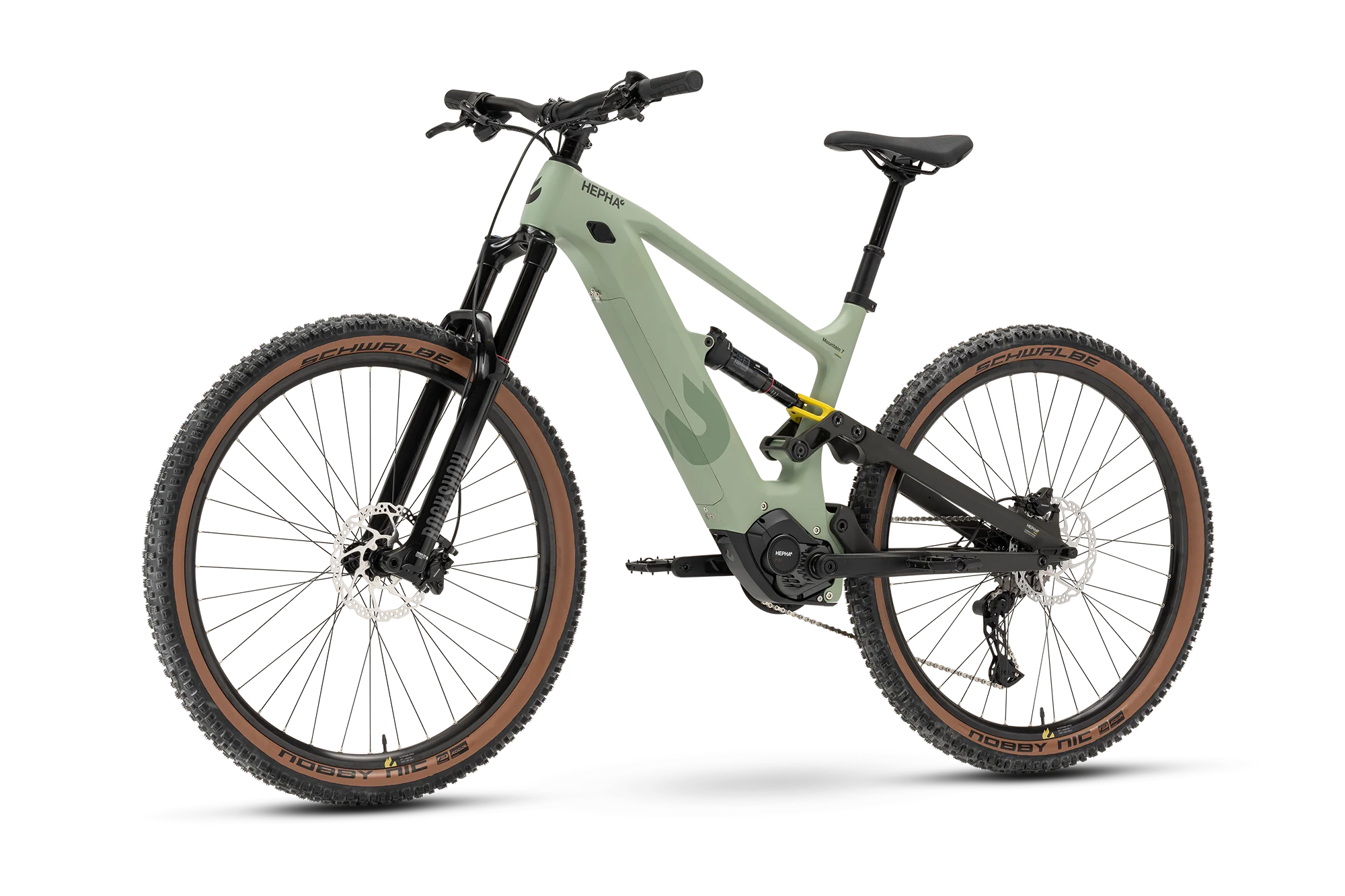 HEPHA MTB 7 Carbon Olive Long Range 80/708 L